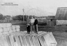 Злева-направа: Філіпчанка Віталь, Сапацькоў Саша, Нетылькін Анатоль